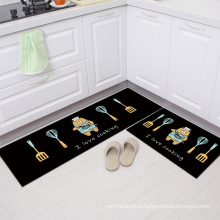 Customized Design Anti Slip Kitchen Rugs Floor Mat Kitchen Mats Set Non-Slip Washable,Indoor Doormats Area Rugs for Kitchen